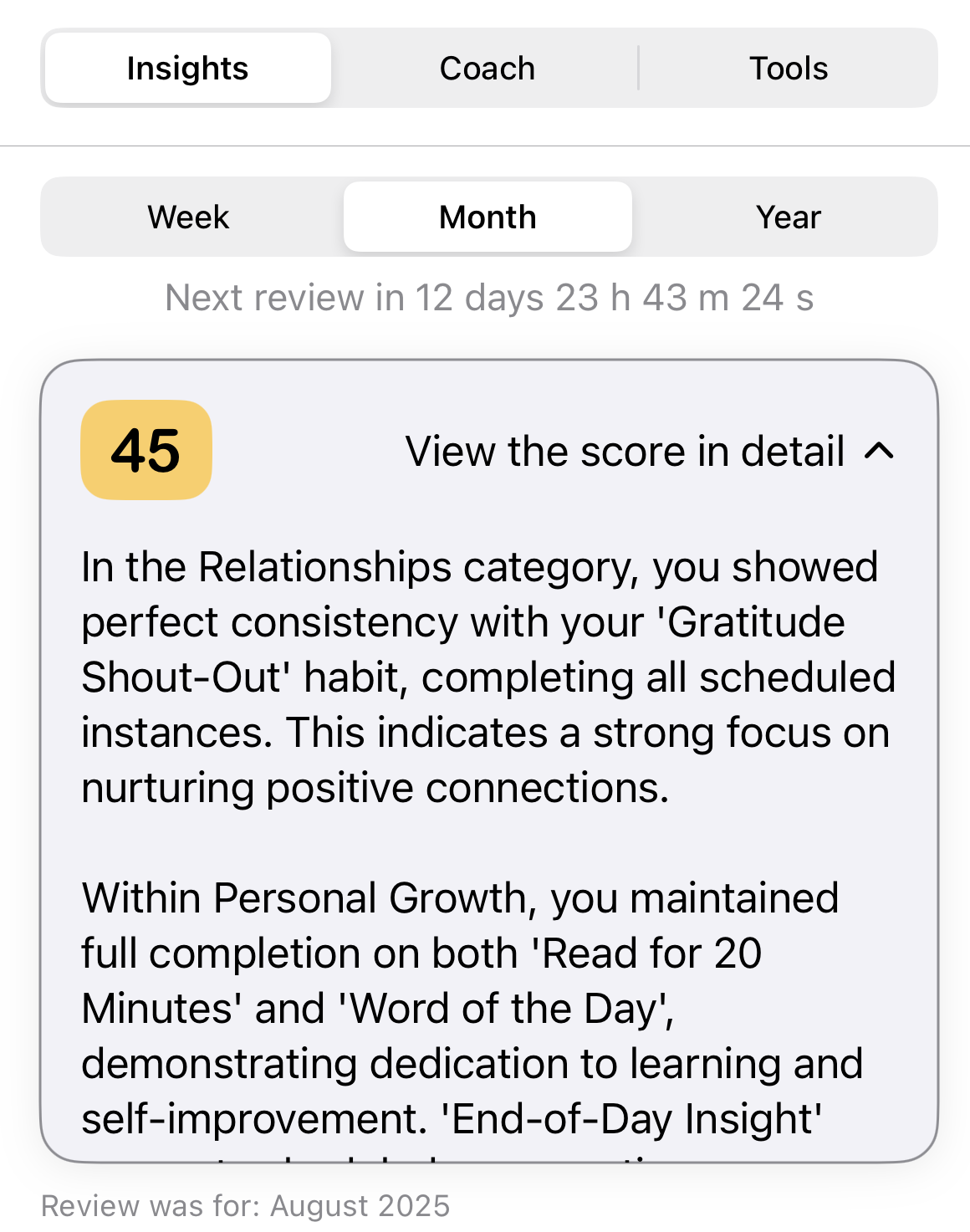Ai Review Summary With Next Steps